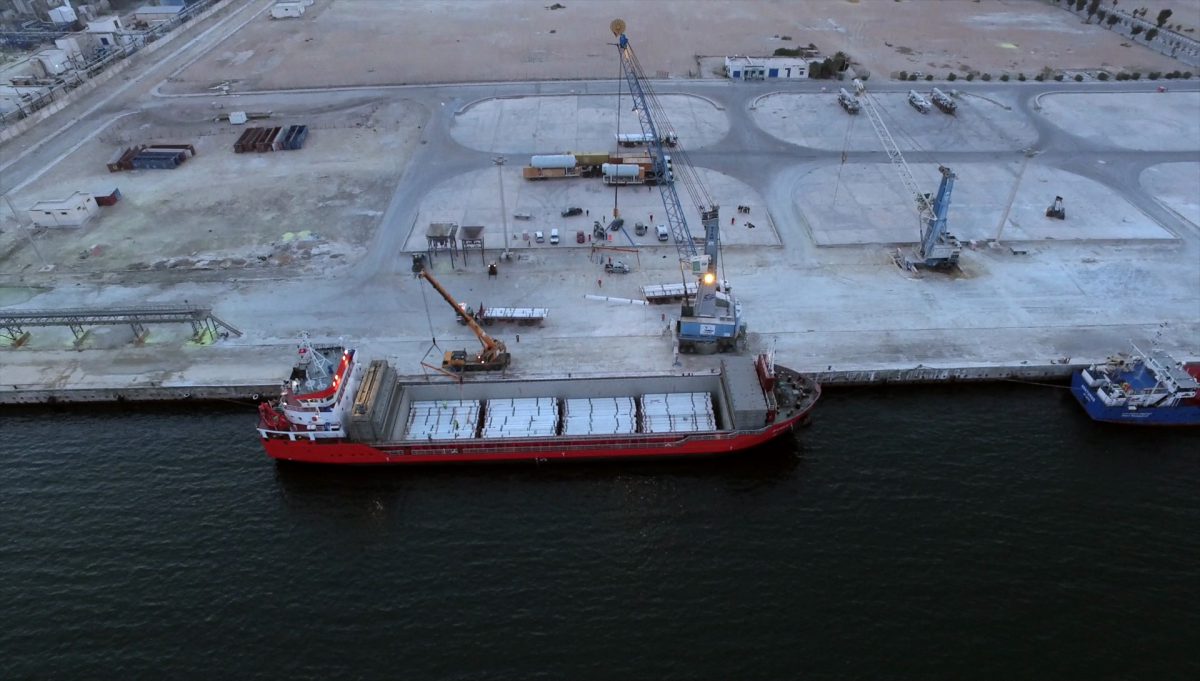 High pressure gas pipeline OMV / ETAP (CPF Nawara GTP Gabes) Site